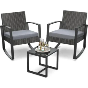 3 Pieces Patio Furniture Set